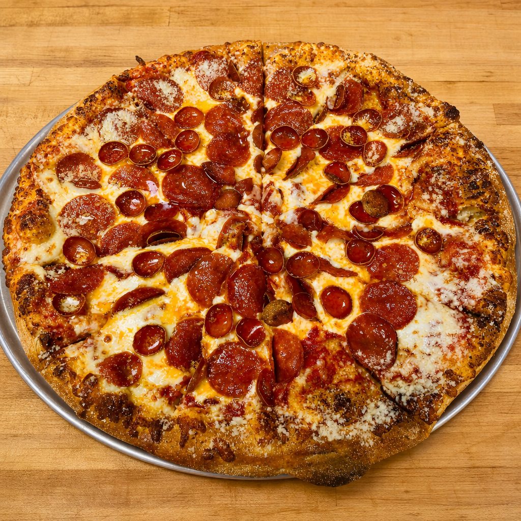 Med - Pepperoni Squared.