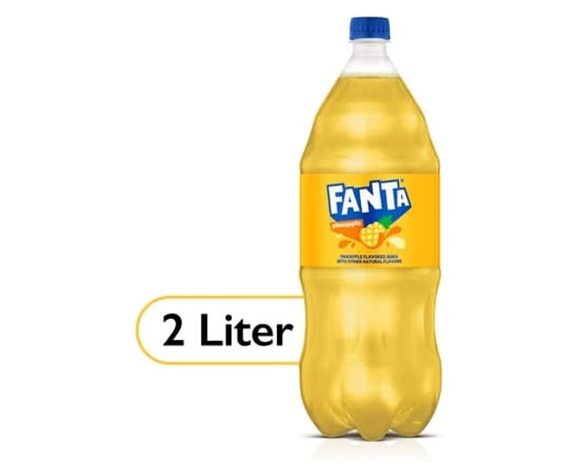 Fanta Pineapple, 2 Liters.