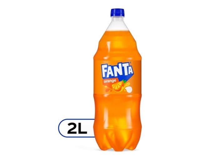 Fanta Orange, 2 Liters.